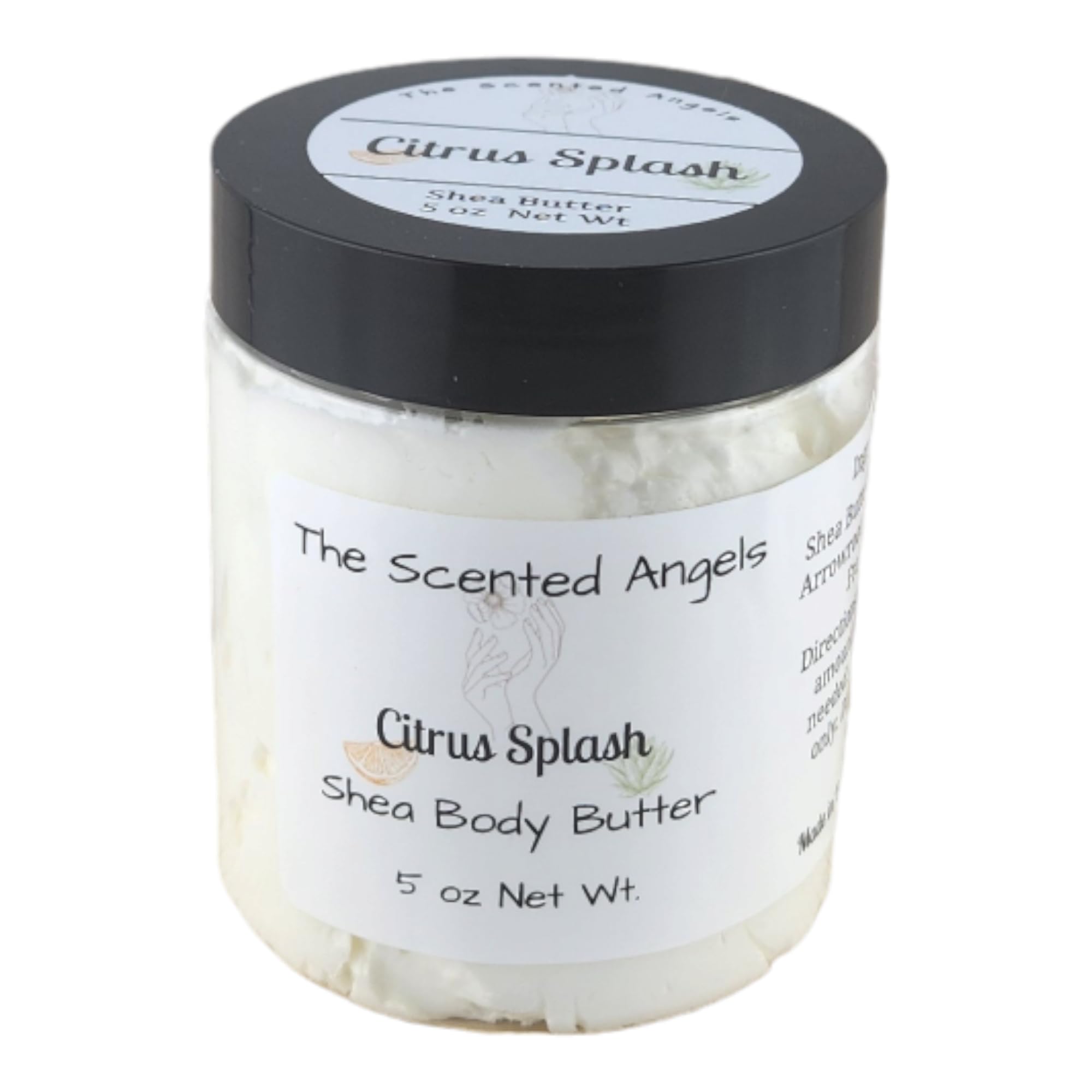 TSA Handmade Whipped Coconut Vanilla Body Butter Cream, Luxury Body Lotion for Dry Skin, Daily Moisturizing Shea Butter, Sunflower Oil, Mothers, Fathers, Women, Men, Teens, 4 oz Jar