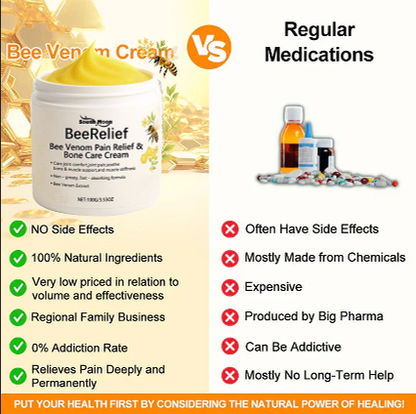 🔥 South Moon BEE VENOM PAIN RELIEF CREAM | RAPID JOINT & BONE RECOVERY 🦵🐝