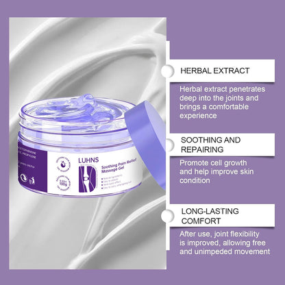 👨‍⚕️✅Official Store: LUHNS™ Turmeric & Emu Oil Arthritis Soothing Pain Relief Massage Gel
