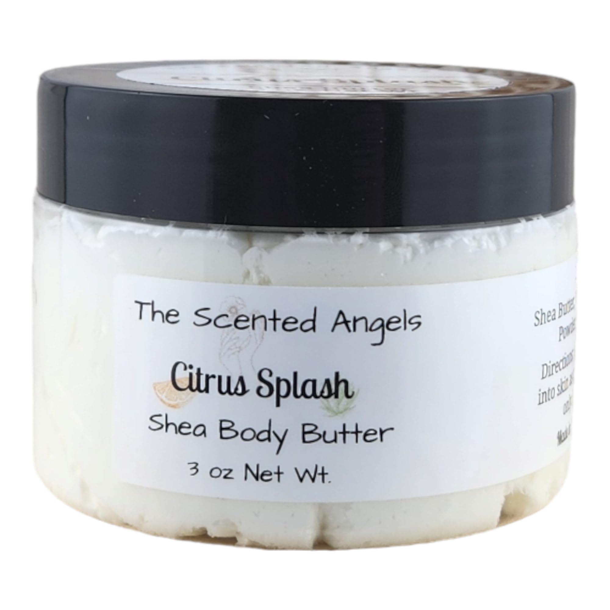 TSA Handmade Whipped Coconut Vanilla Body Butter Cream, Luxury Body Lotion for Dry Skin, Daily Moisturizing Shea Butter, Sunflower Oil, Mothers, Fathers, Women, Men, Teens, 4 oz Jar