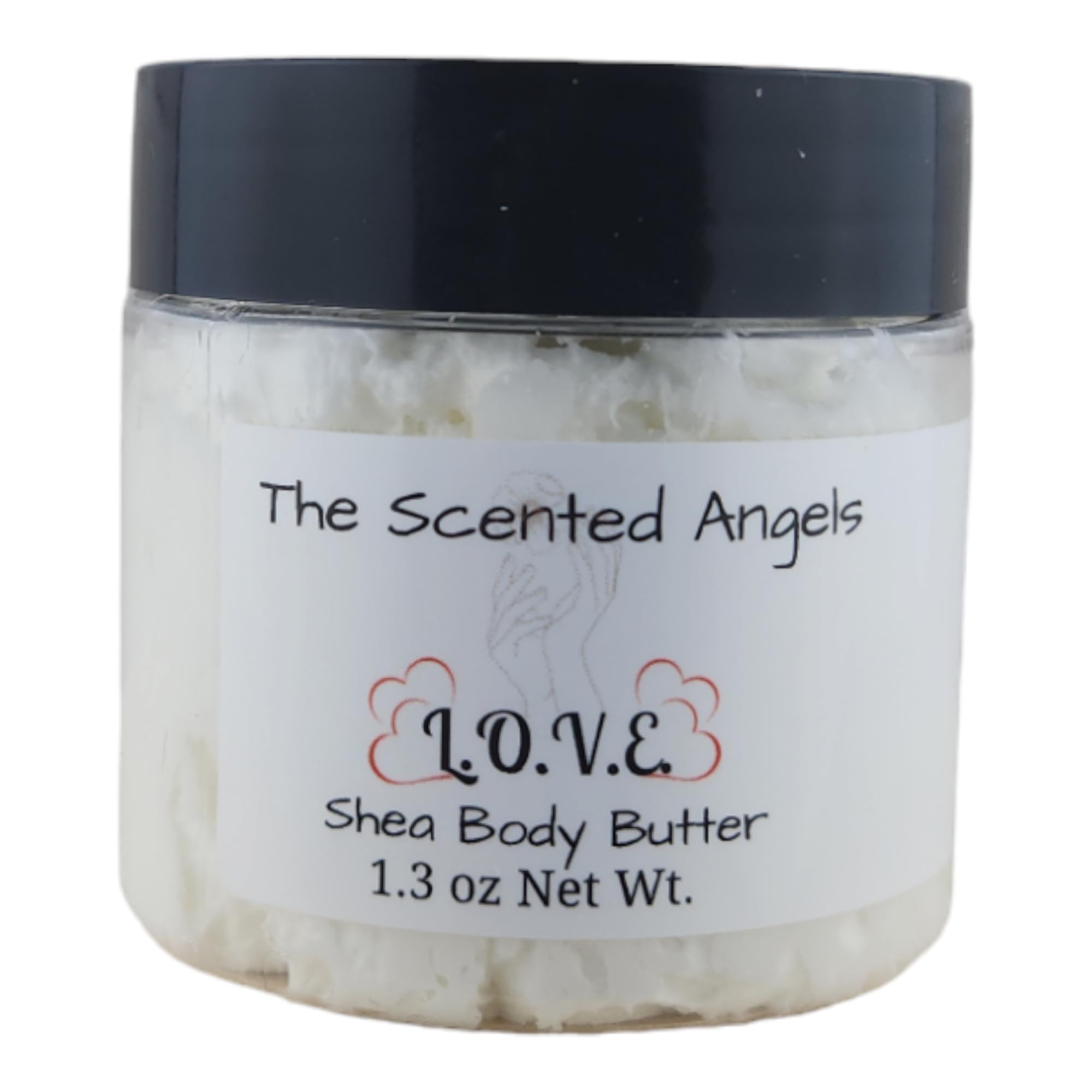 TSA Handmade Whipped Coconut Vanilla Body Butter Cream, Luxury Body Lotion for Dry Skin, Daily Moisturizing Shea Butter, Sunflower Oil, Mothers, Fathers, Women, Men, Teens, 4 oz Jar