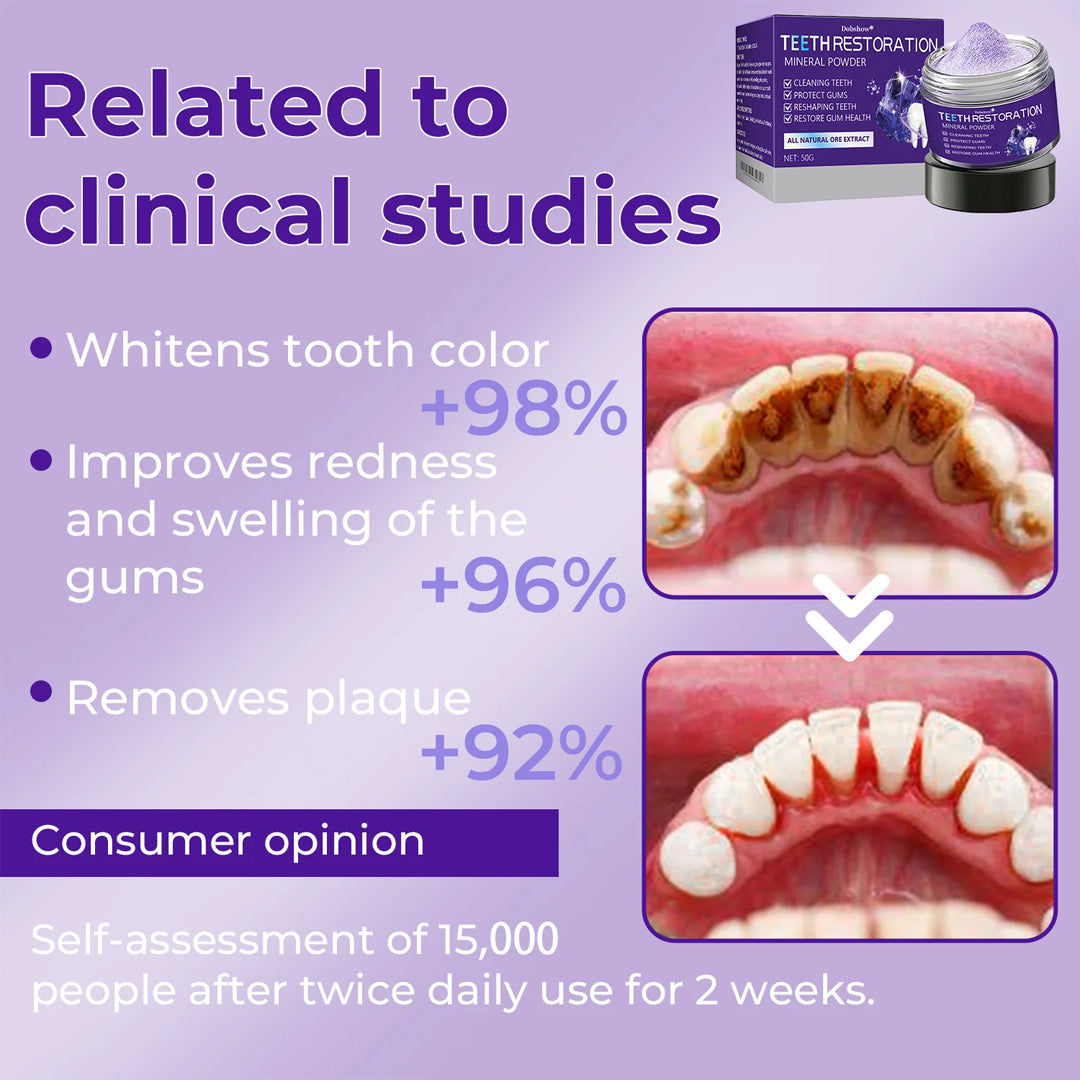 🦷ORALHOE® Dental Repair Mineral Powder >> 🔥Buy 1 Get 1 Free🔥