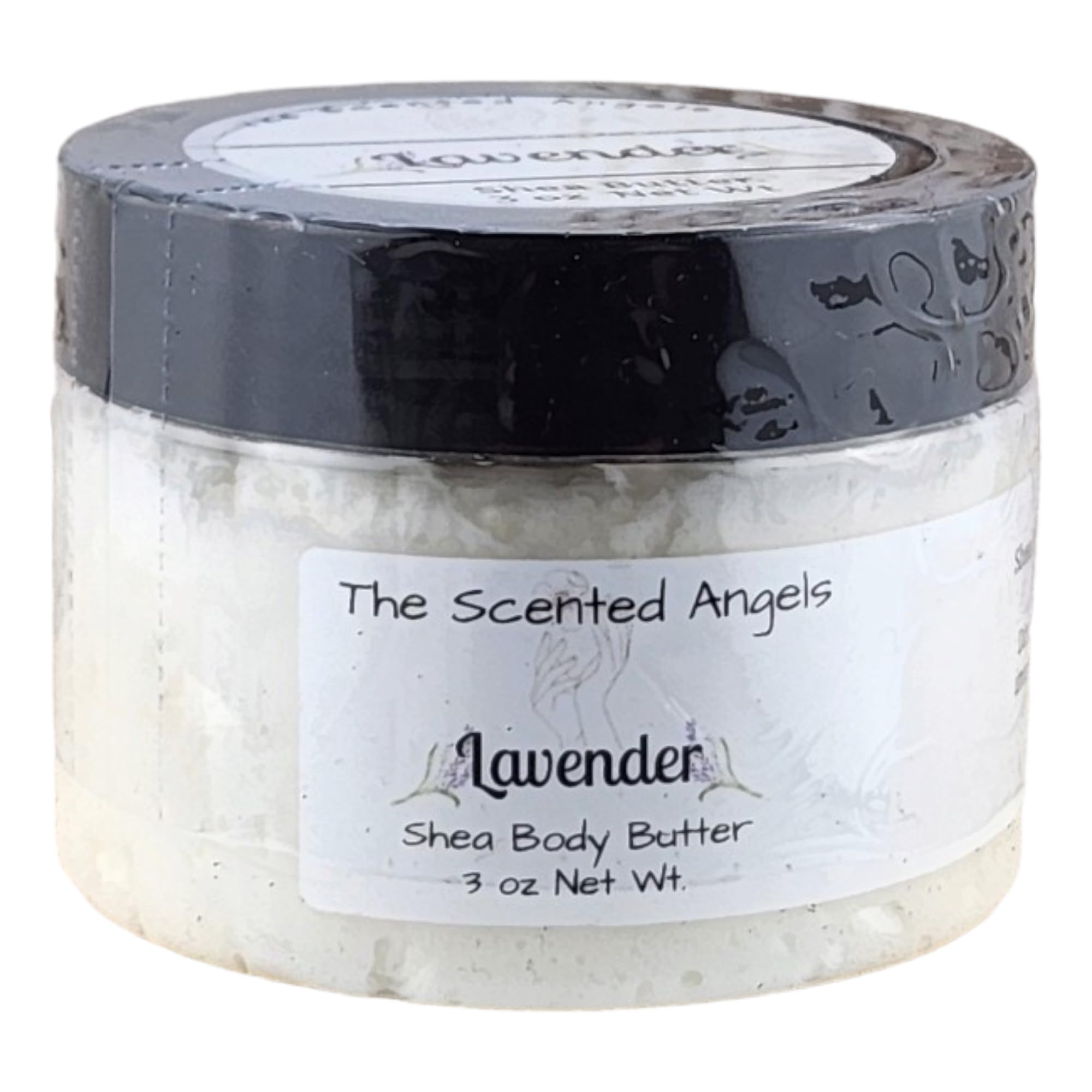 TSA Handmade Whipped Coconut Vanilla Body Butter Cream, Luxury Body Lotion for Dry Skin, Daily Moisturizing Shea Butter, Sunflower Oil, Mothers, Fathers, Women, Men, Teens, 4 oz Jar