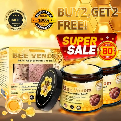 Made in the USA ✨Newly developed Bee Venom Skin Repair Cream⏰ Last day 80% off 💕