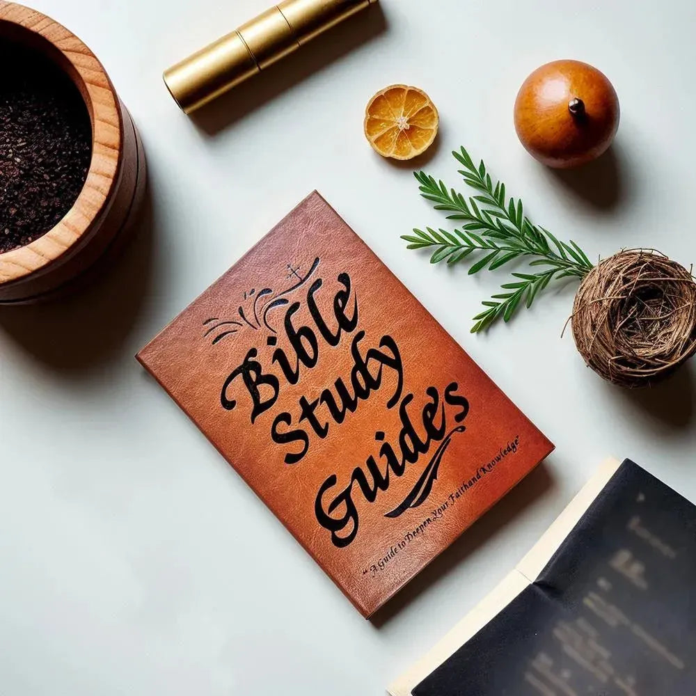 Versaqua Bible Study Guide Journal – 66-Page Devotional Notebook to Deepen Your Faith