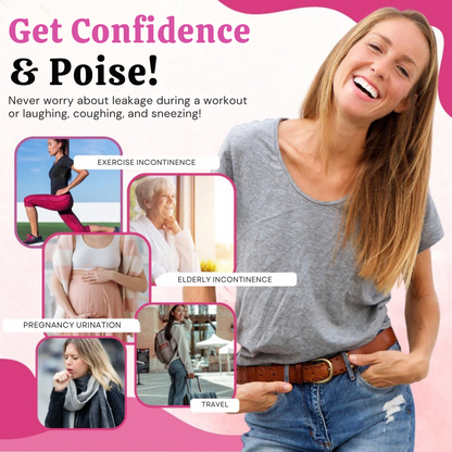 Reduces Urgency & Bladder Leaks 3x Faster From the Very First Use!