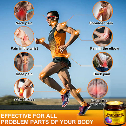 HOUKEA® Bee Venom Pain-Relief Bone Healing Cream ⏰
