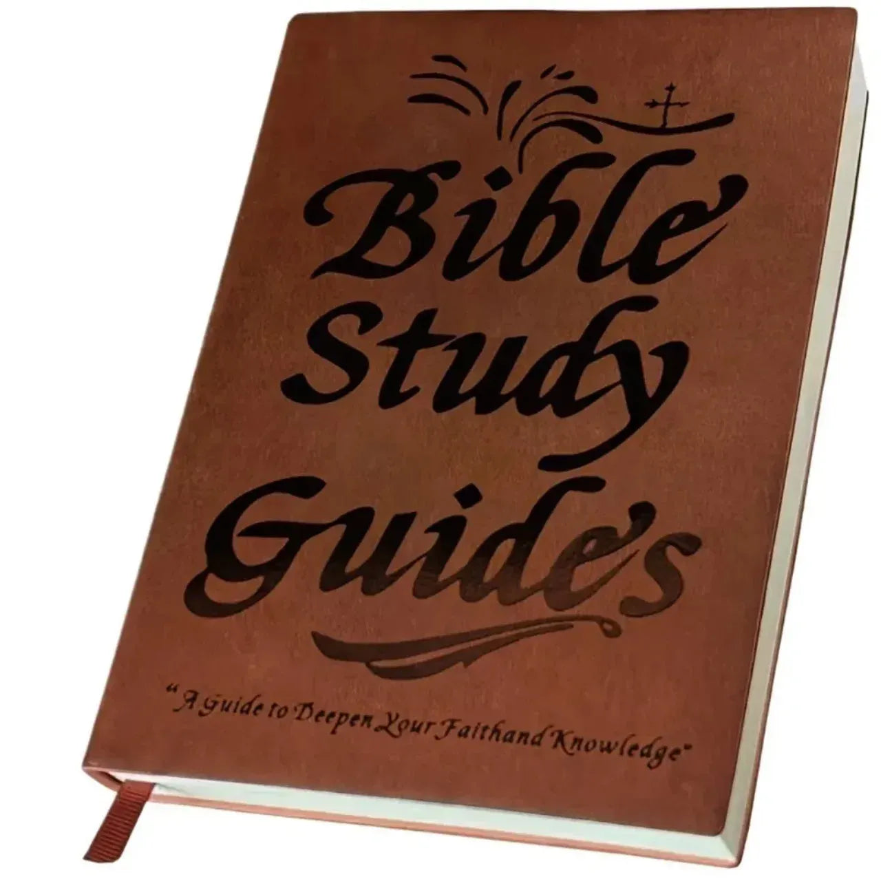 Versaqua Bible Study Guide Journal – 66-Page Devotional Notebook to Deepen Your Faith